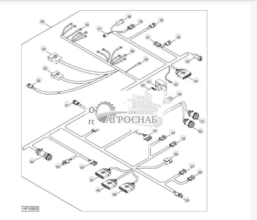 LH Main Wiring Harness 